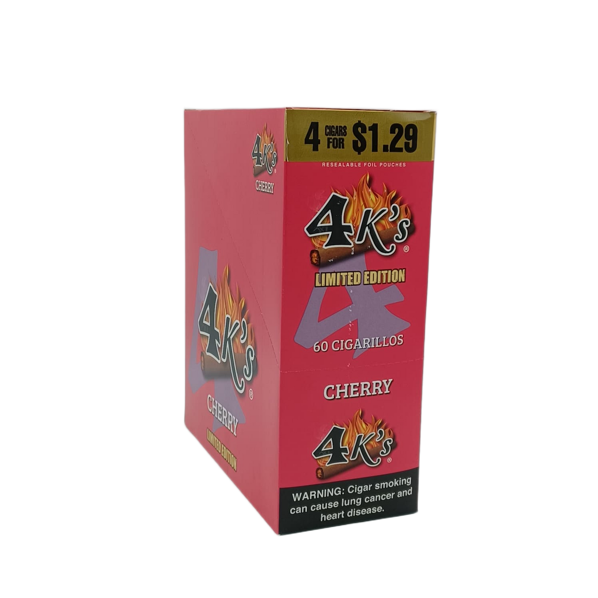 4k's Cherry 4/$1.29c 15/4pk
