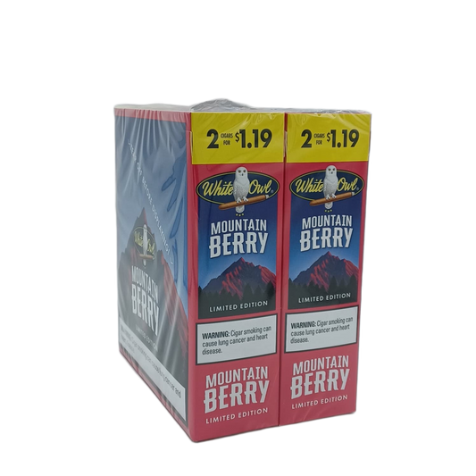 White Owl Mountain Berry 2/$1.19 30/2pk