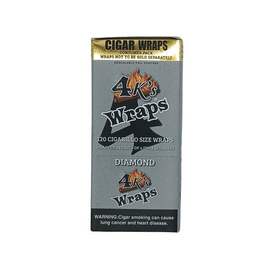 4k's Wraps Diamond 30/4pk