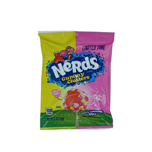 Nerds Gummy Clusters Cherry Lemonade Blitz 5oz PEG