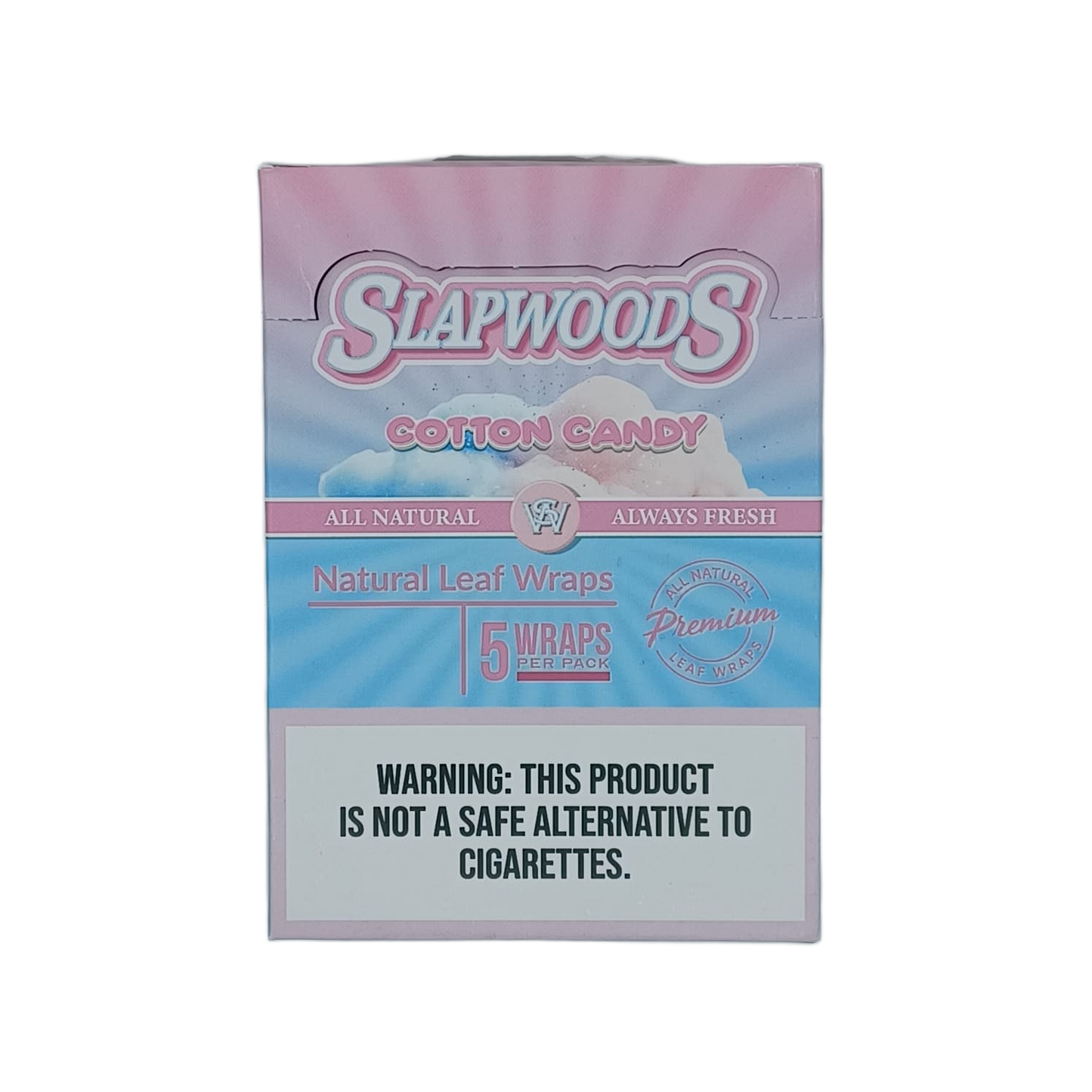 Slapwoods Wraps Cotton Candy 5/$6.99 10/5ct