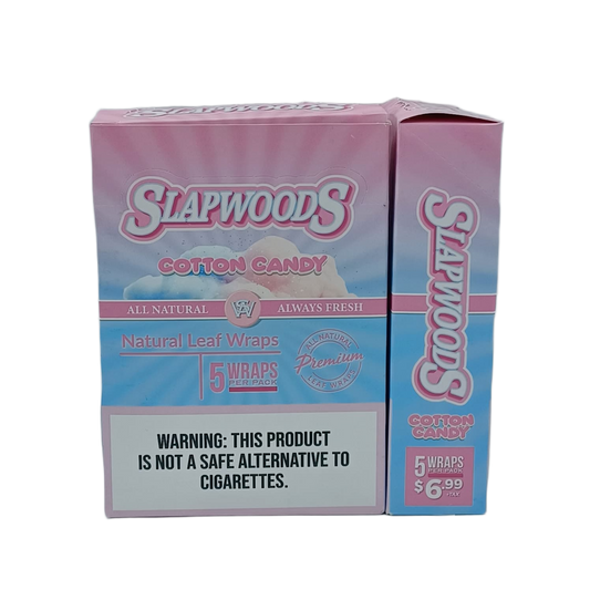 Slapwoods Wraps Cotton Candy 5/$6.99 10/5ct