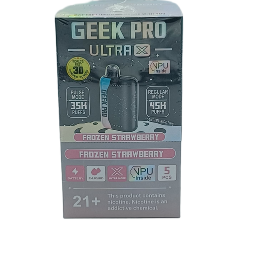 GeekPro UltX Frozen Strawberry 5ct