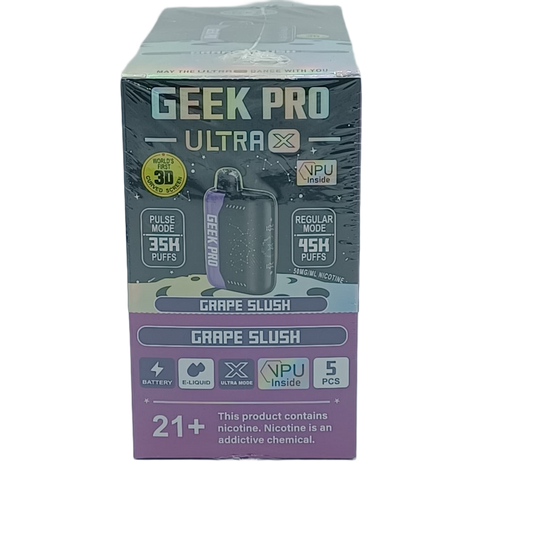 GeekPro UltX Grape Slush 5ct