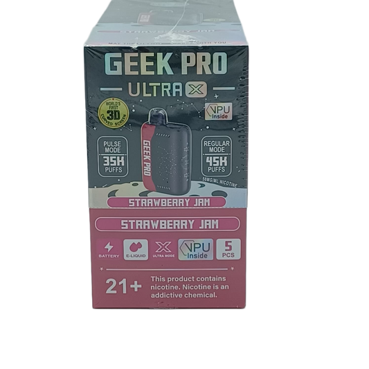 GeekPro UltX Strawberry Jam 5ct
