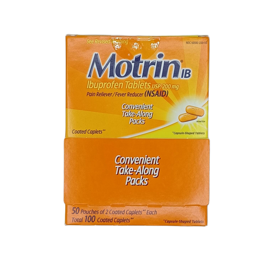 Motrin Ibuprofen 2pk/50ct Dispenser