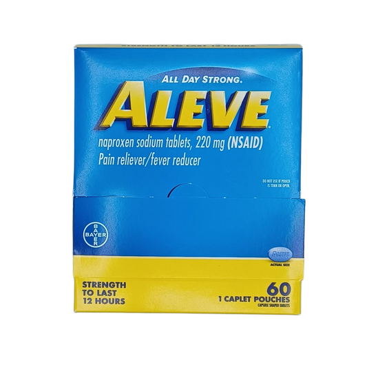 Aleve Caplets 60ct Disp