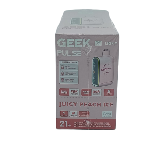 Geek PulseX Light Juicy Peach Ice 5ct
