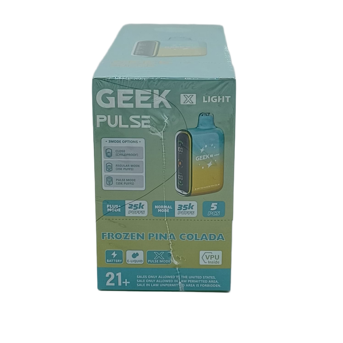 Geek PulseX Light Frozen Pina Colada 5ct