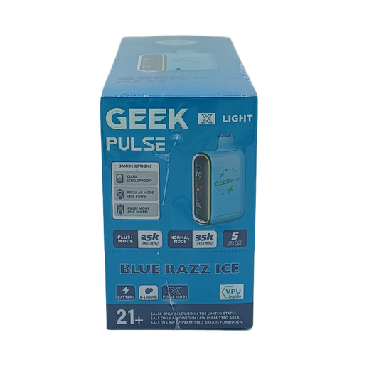 Geek PulseX Light Blue Razz Ice 5ct