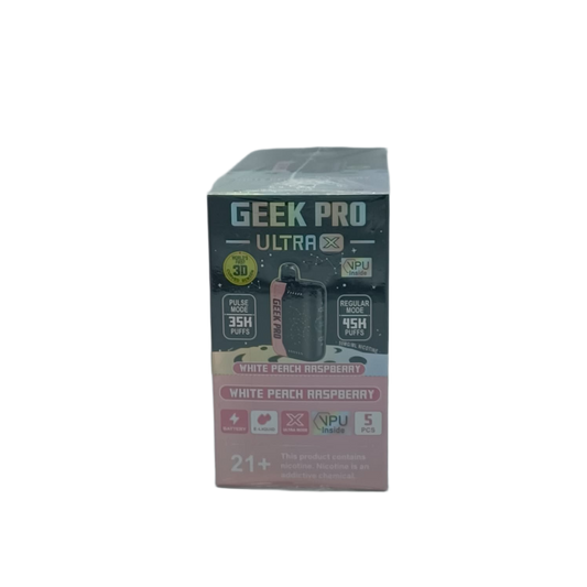 GeekPro UltX White Peach Raspberry 5ct