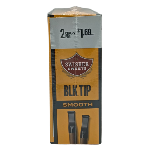 Swisher Sweets BLK TIP Smooth 2/$1.69 15/2pk