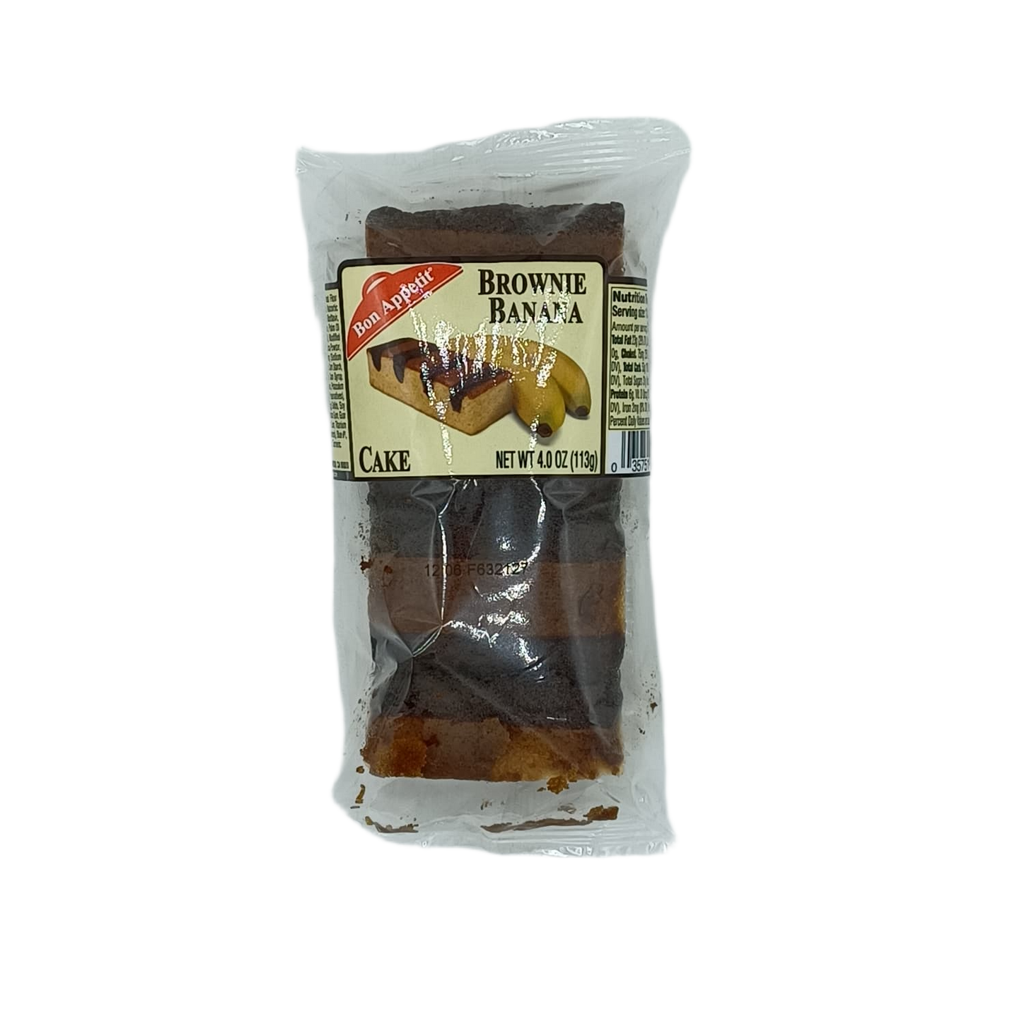 Bon Appetit Brownie Banana Cake 1ct
