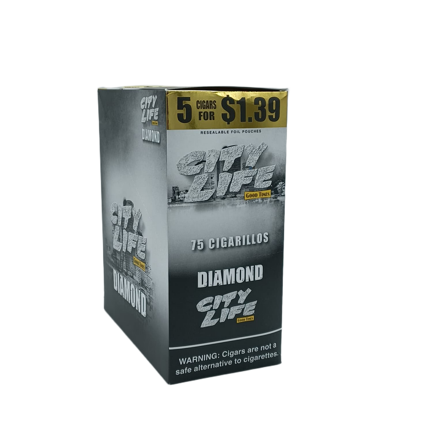 City Life Diamond 5/$1.39c 15/5pk