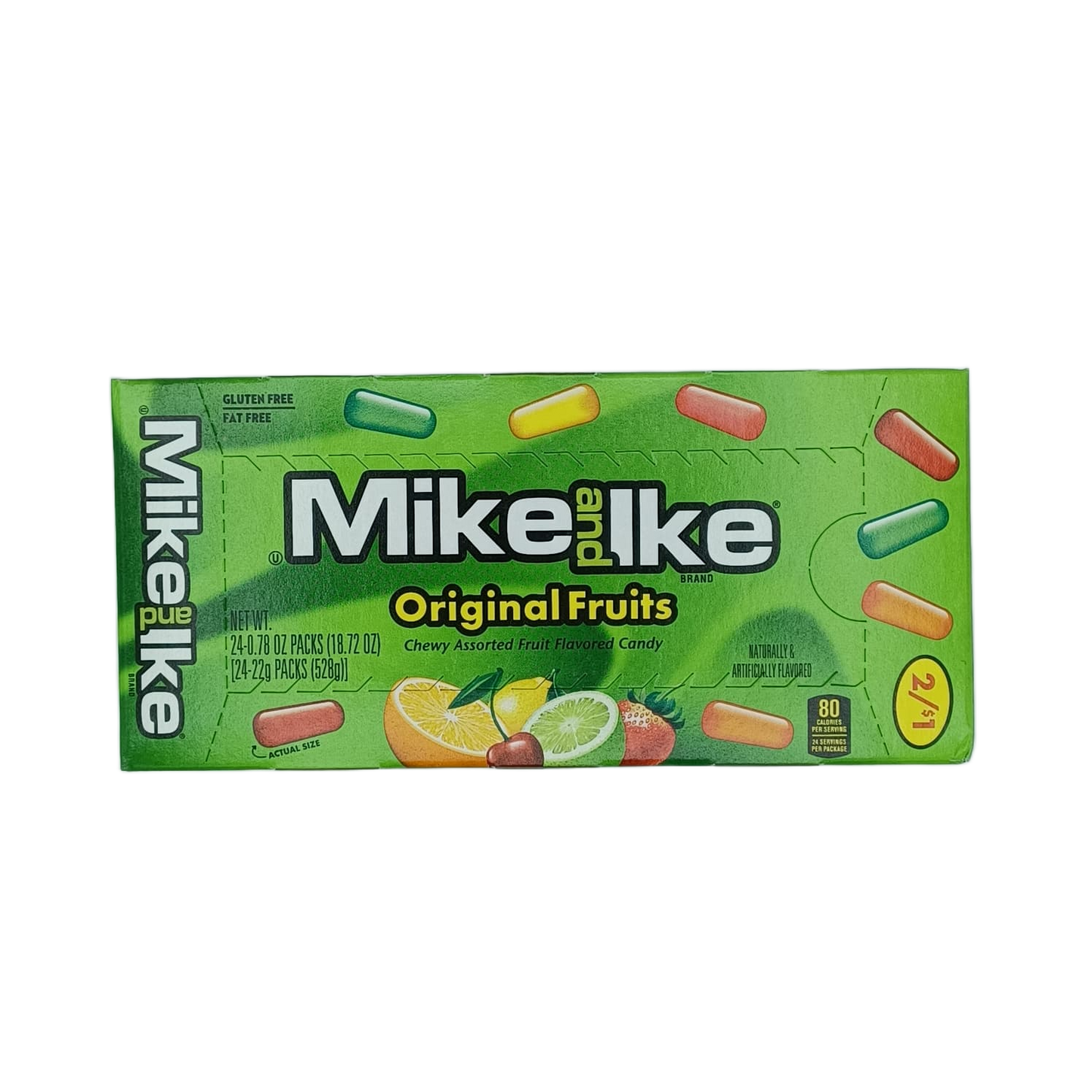 Mike and Ike Original Fruits 2/$1 .78oz/24ct