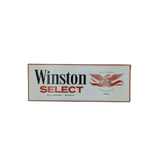 Winston Select Red 100s Box 10/20pk