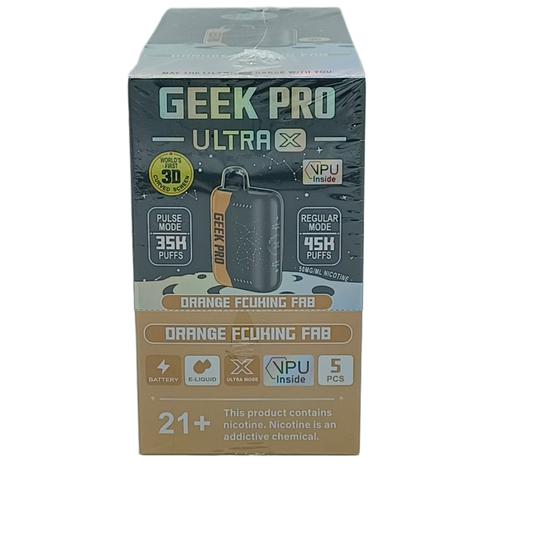GeekPro UltX Orange Fcuking Fab 5ct