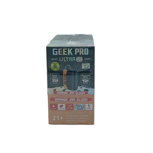 GeekPro UltX Orange Jam Slush 5ct