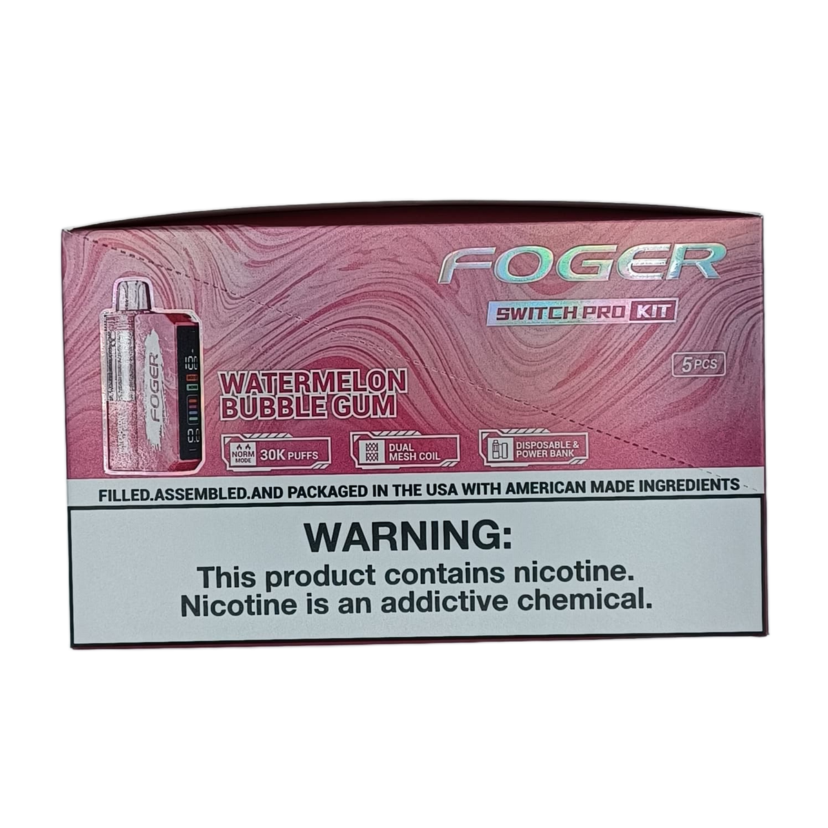 Foger Switch Pro Kit Watermelon Bubblegum 5ct