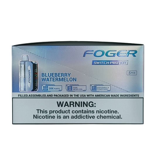 Foger Switch Pro Kit Blueberry Watermelon 5ct