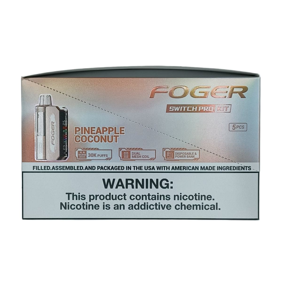 Foger Switch Pro Kit Pineapple Coconut 5ct