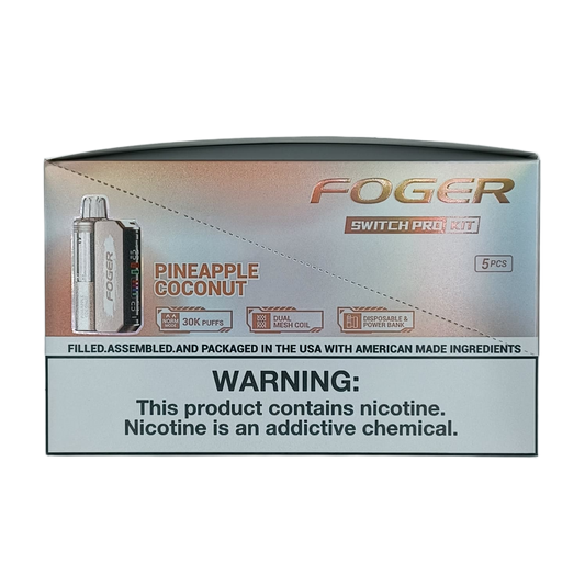 Foger Switch Pro Kit Pineapple Coconut 5ct
