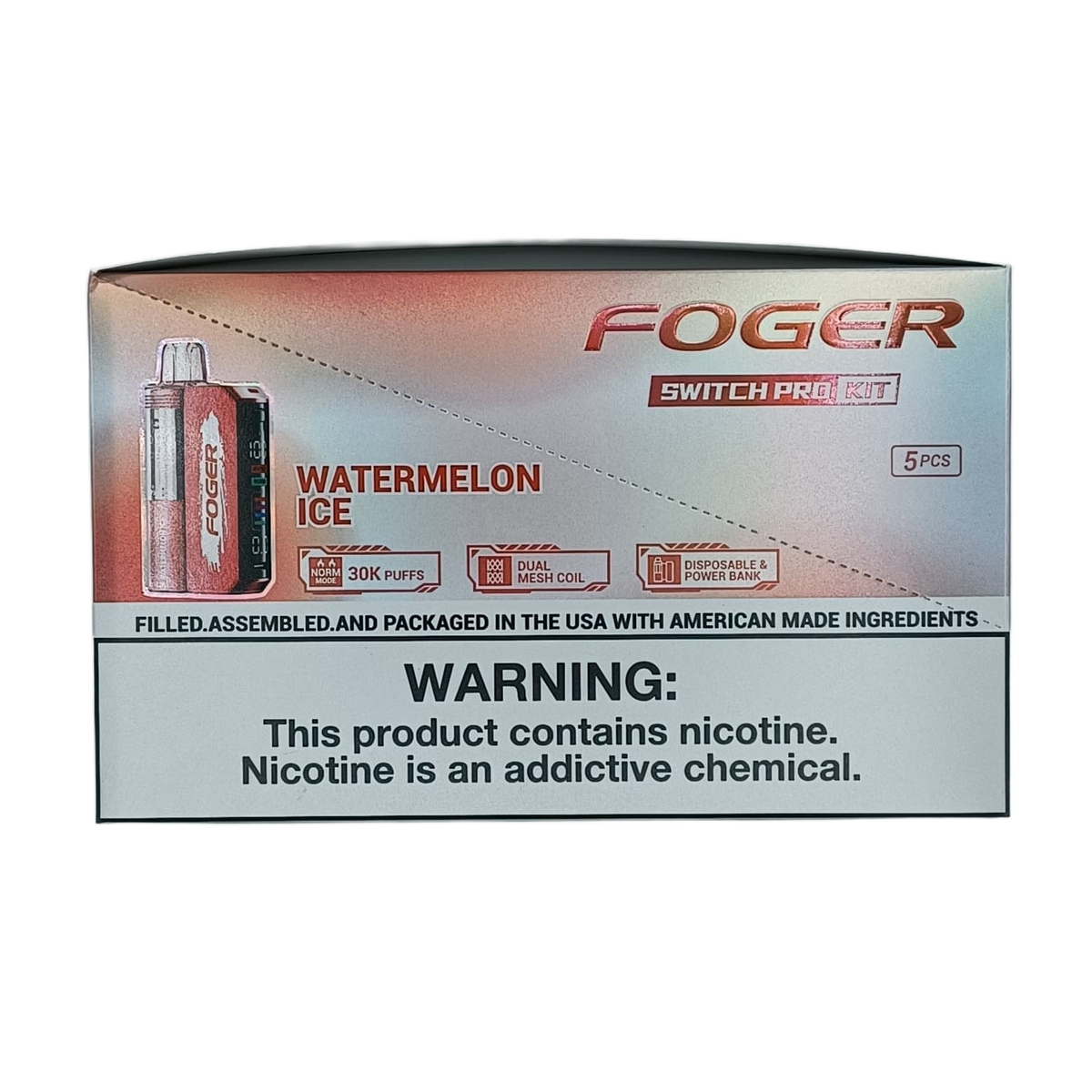 Foger Switch Pro Kit Watermelon Ice 5ct