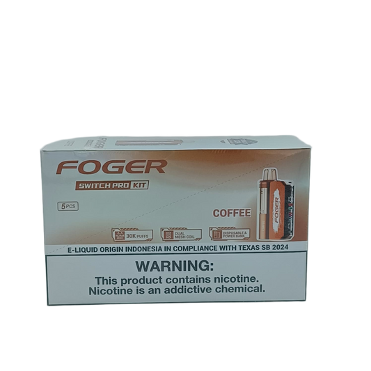 Foger Switch Pro Kit Coffee 5ct