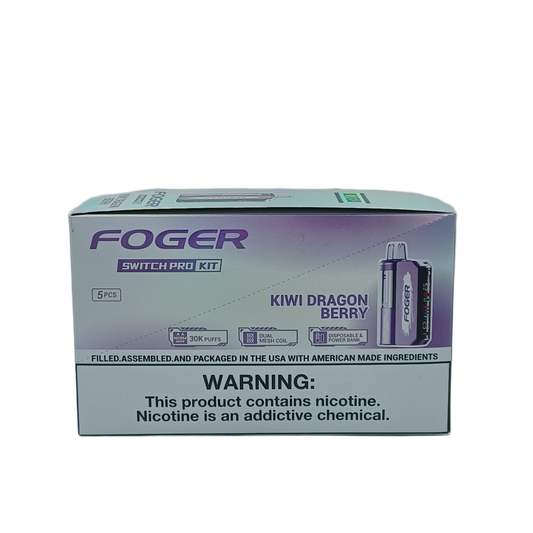 Foger Switch Pro Kit Kiwi Dragon Berry 5ct