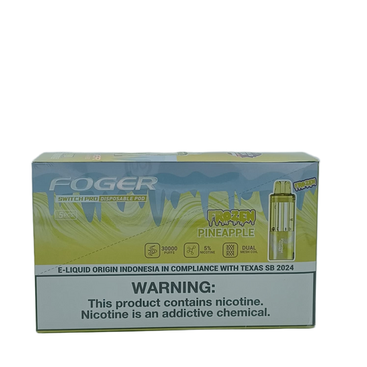 Foger Switch Pro Pod Frozen Pineapple 5ct