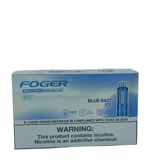 Foger Switch Pro Pod Blue Razz Ice 5ct