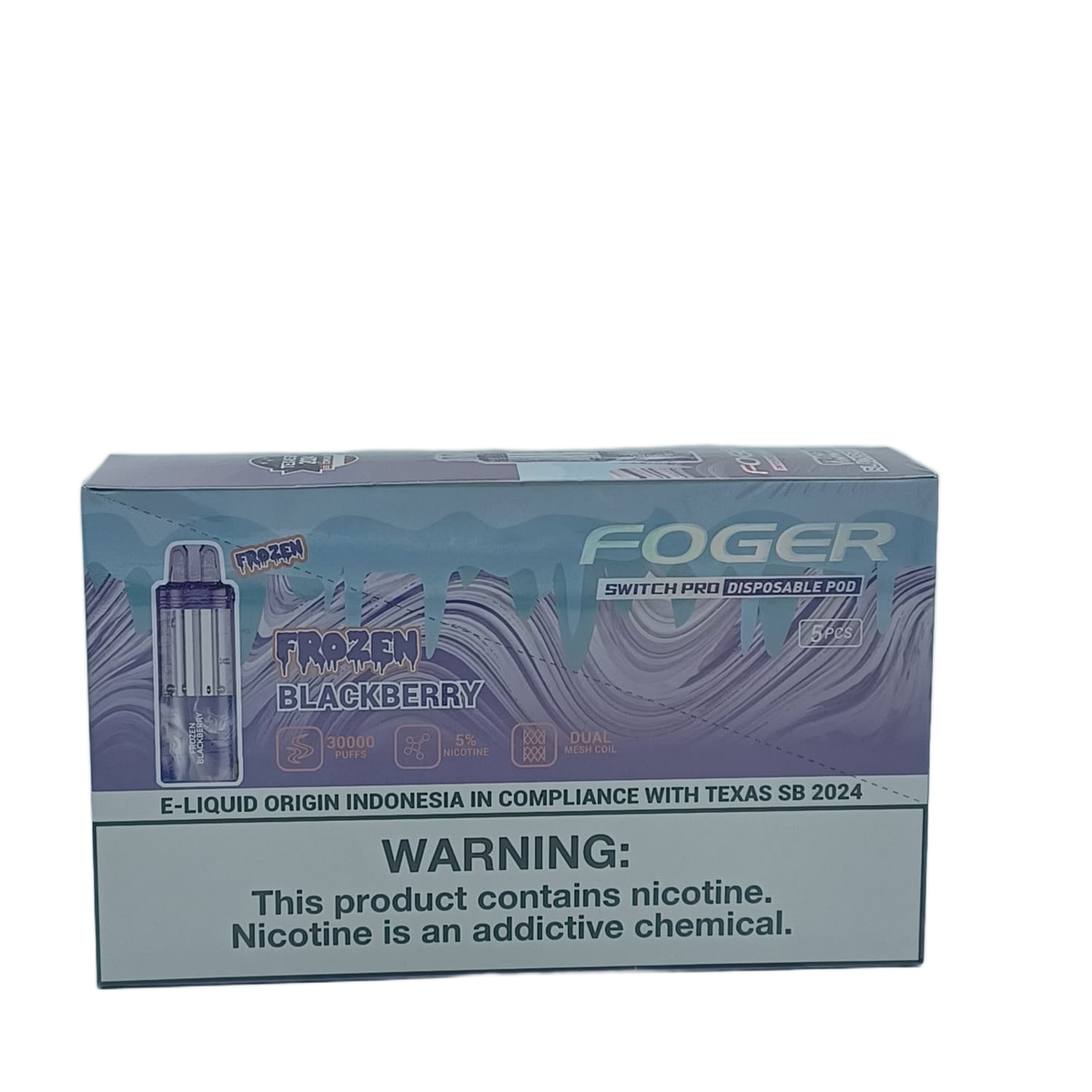 Foger Switch Pro Pod Frozen Blackberry 5ct
