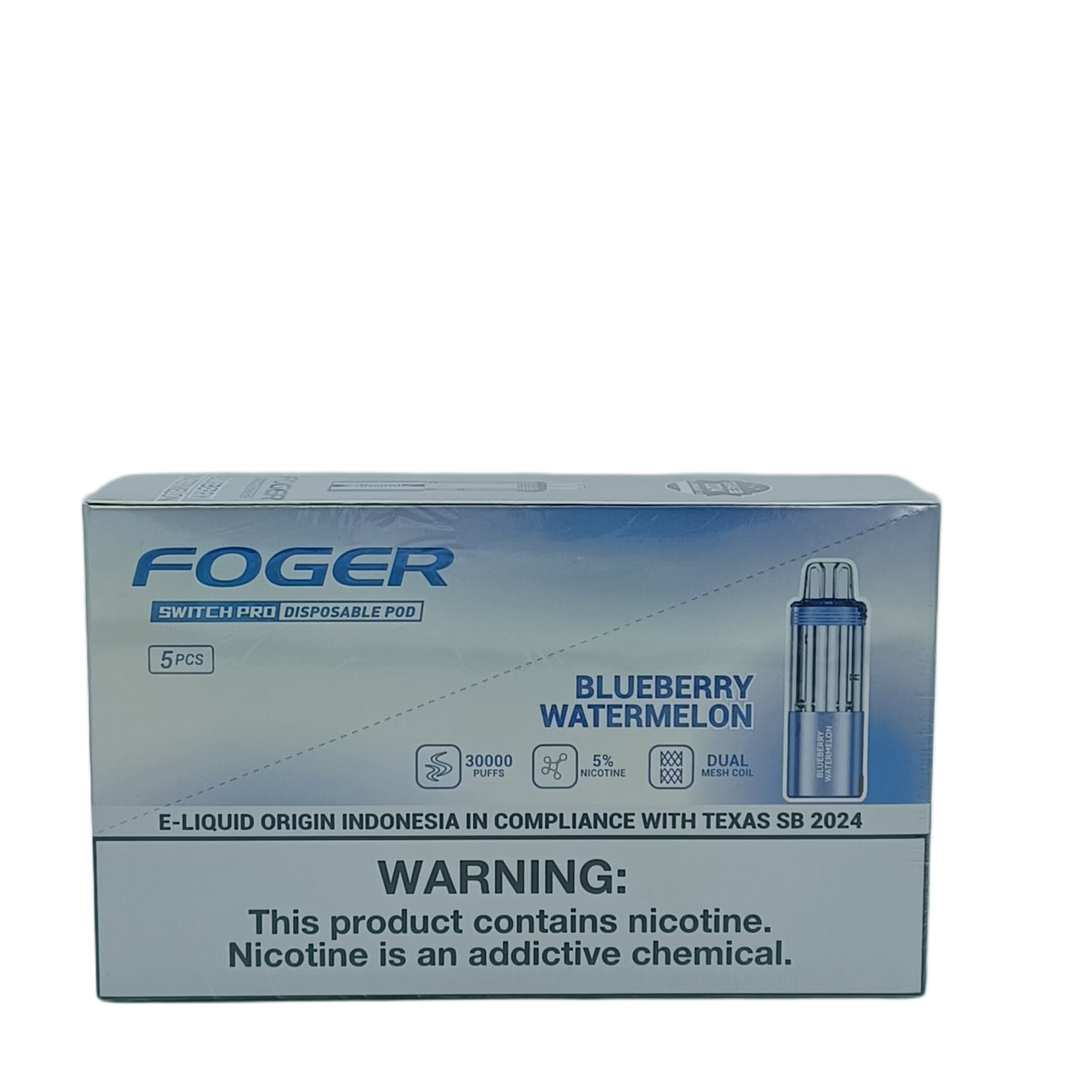 Foger Switch Pro Pod Blueberry Watermelon 5ct