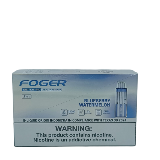 Foger Switch Pro Pod Blueberry Watermelon 5ct