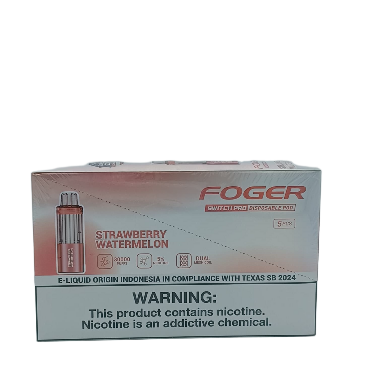 Foger Switch Pro Pod Strawberry Watermelon 5ct