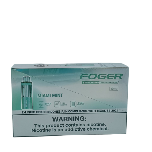 Foger Switch Pro Pod Miami Mint 5ct