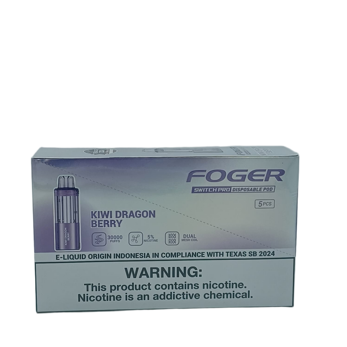 Foger Switch Pro Pod Kiwi Dragon Berry 5ct