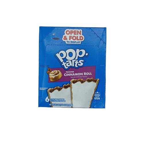 Pop Tarts Frosted Cinnamon Roll 6ct/3.3oz