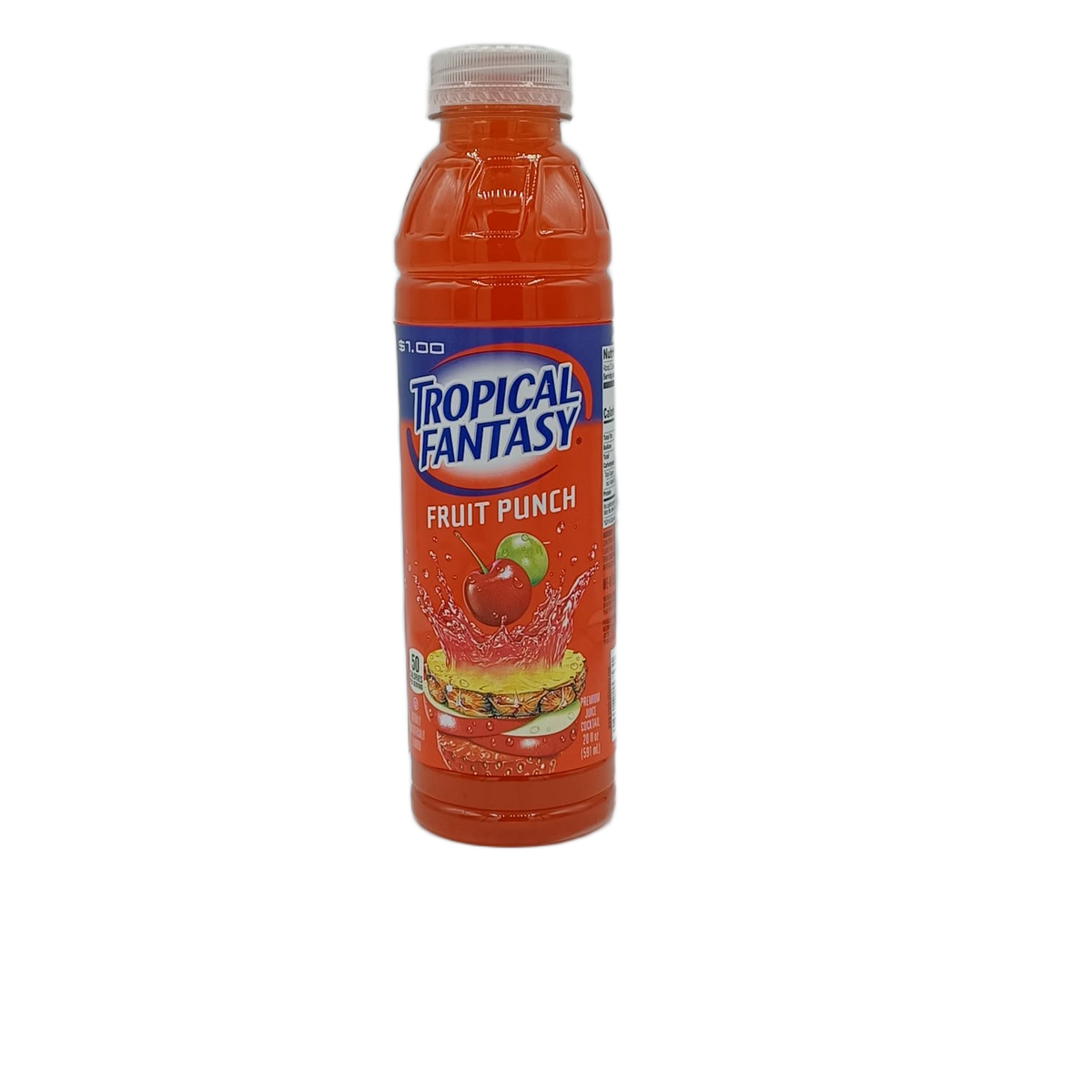 Tropical Fantasy $1 Fruit Punch 20z/24ct