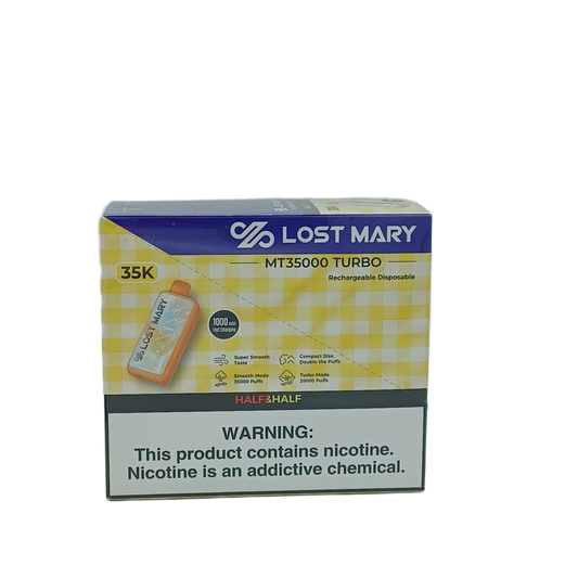 Lost Mary MT35000 Turbo Half & Half 5ct