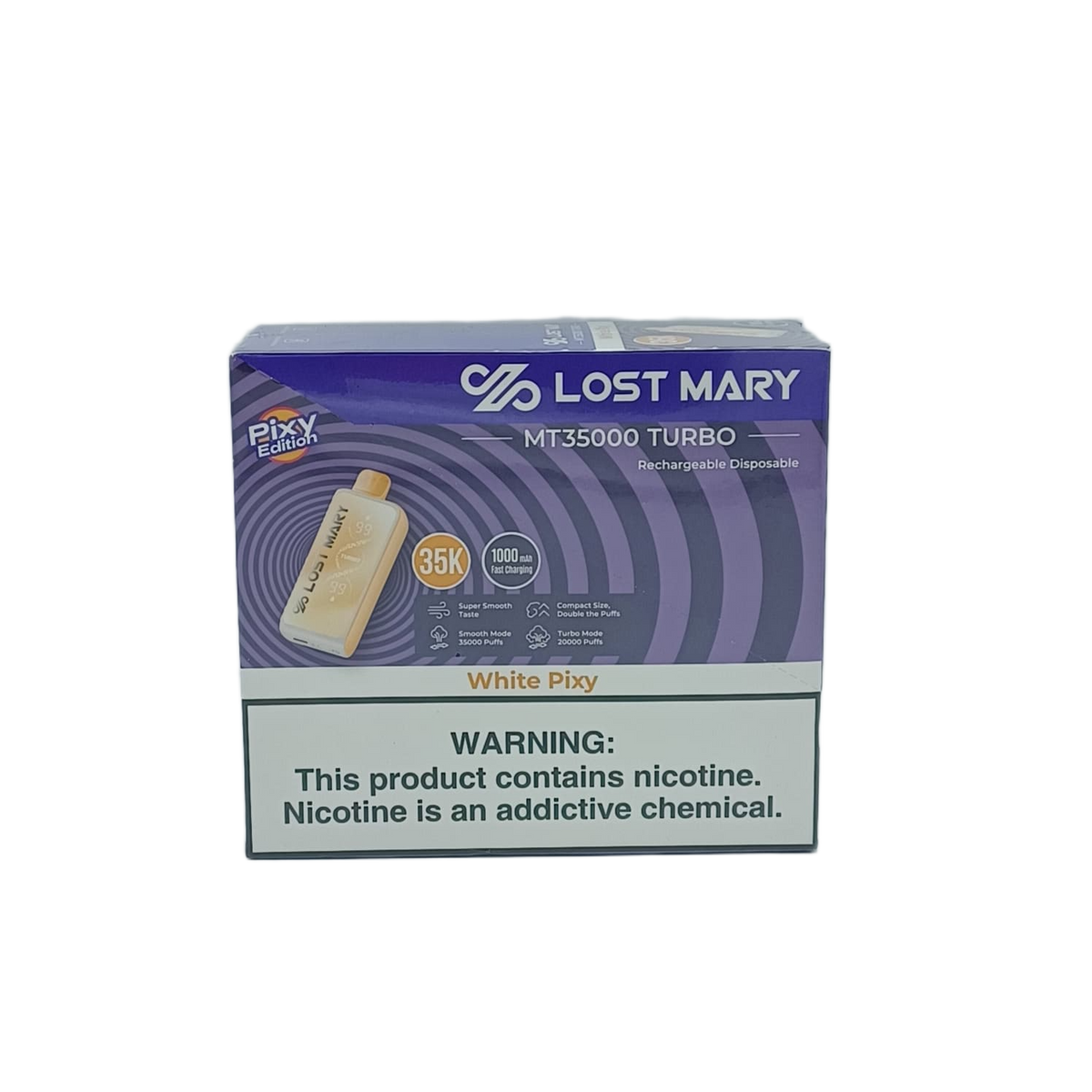 Lost Mary MT35000 Turbo White Pixy 5ct