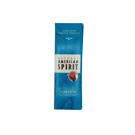 AmericanSpirit Organic Turquoise Blue Box 10/20pk