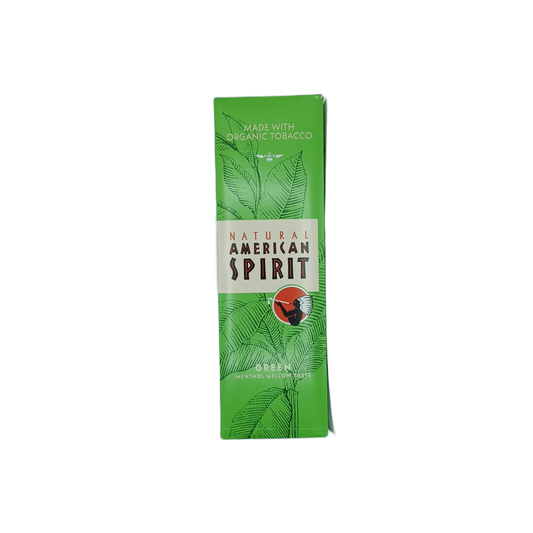 AmericanSpirit Orgnc GreenMentholMellw Box 10/20pk