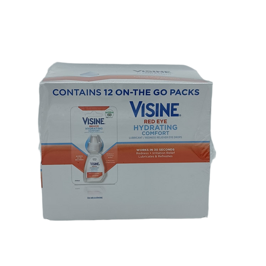 Visine Red Eye Hydrating Comfort 12ct