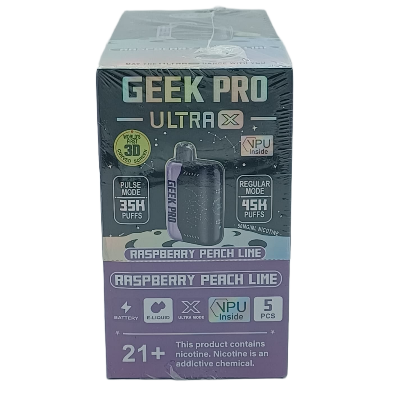 GeekPro UltX Raspberry Peach Lime 5ct