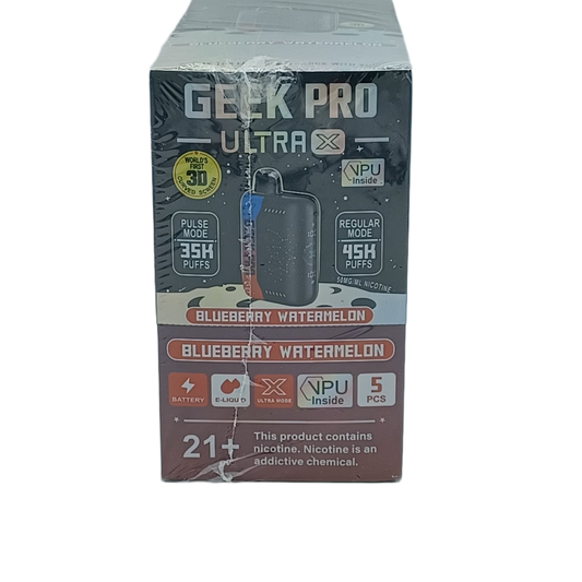 GeekPro UltX Blueberry Watermelon 5ct