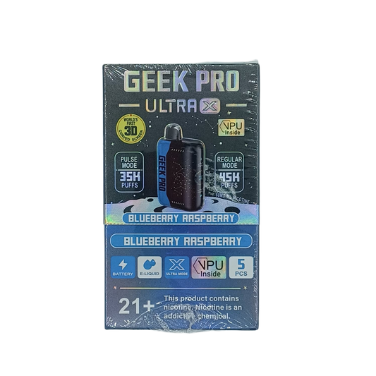 GeekPro UltX Blueberry Raspberry 5ct