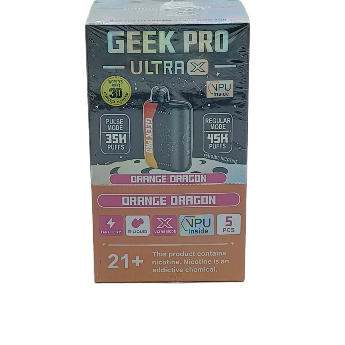GeekPro UltX Orange Dragon 5ct