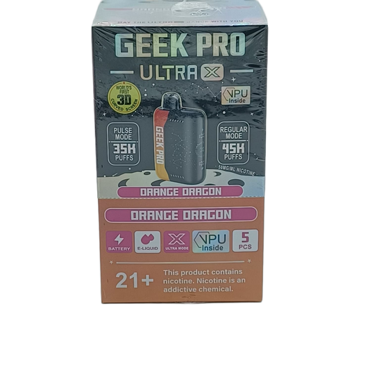 GeekPro UltX Orange Dragon 5ct