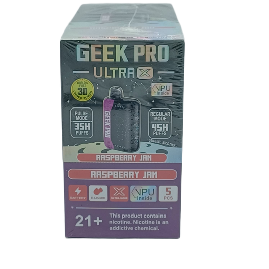 GeekPro UltX Raspberry Jam 5ct